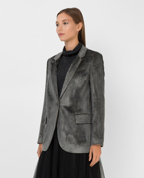 Peserico Velvet jacket with lurex S0133101586