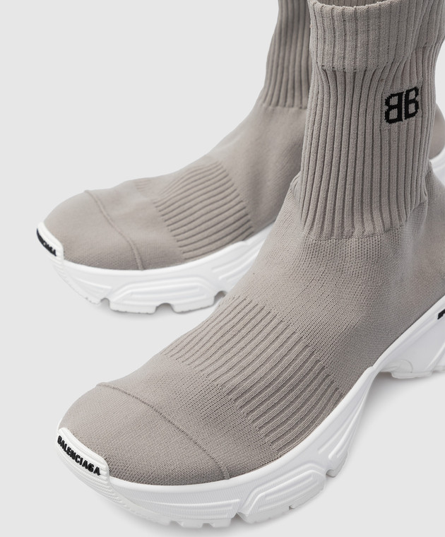 【BALENCIAGA】Speed 3.0 Sneakers Gray:White Balenciaga - Speed 3.0 sneakers in gray 654466W2DN2 - shop