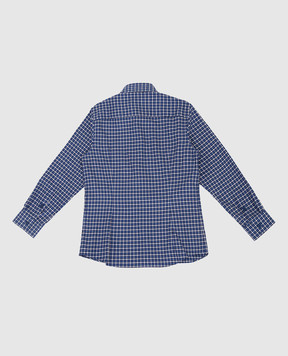 Stefano Ricci Children's checkered shirt YC003204LJ1824