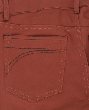 Stefano Ricci Children's terracotta jeans YUT7400020GF0004