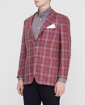 Kiton Burgundy blazer UG81K06S19