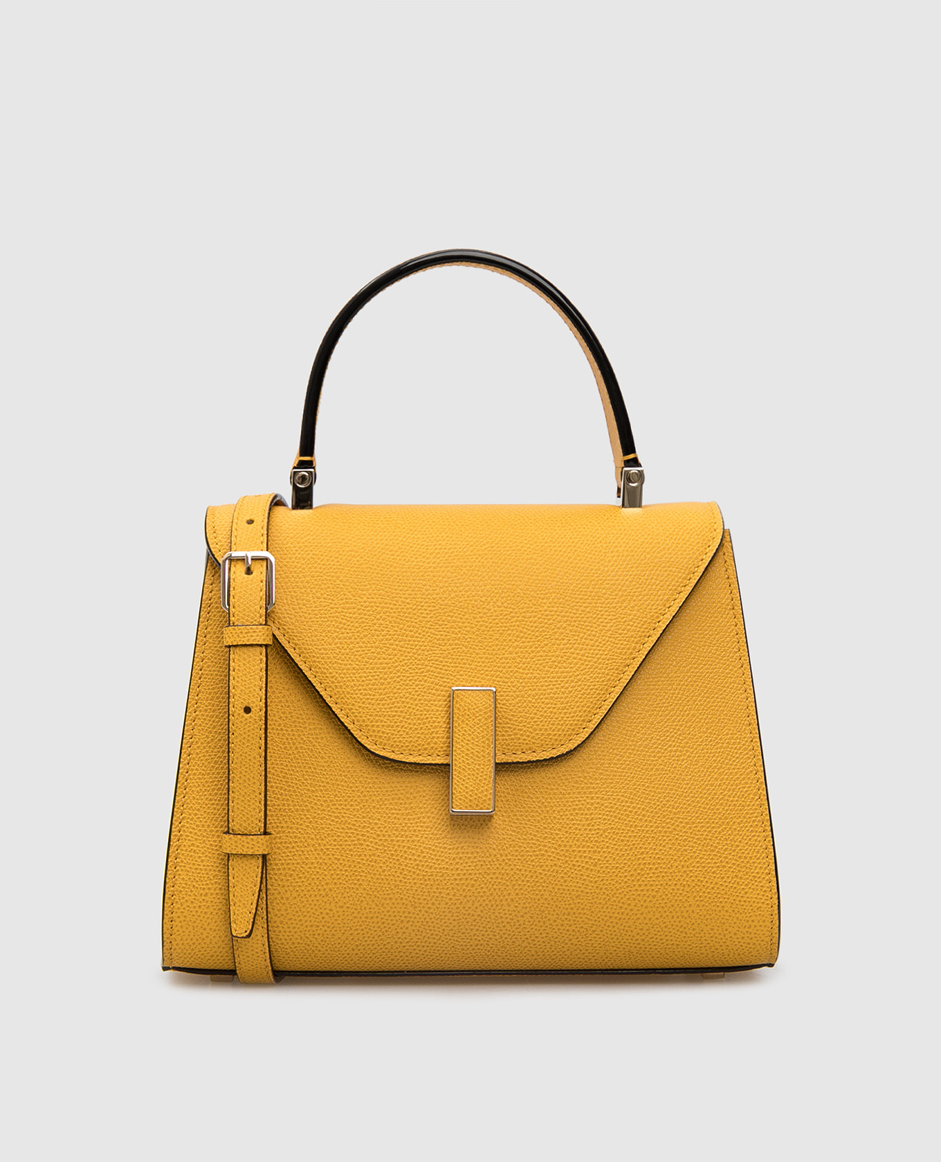 

Yellow leather bag "Iside" Valextra