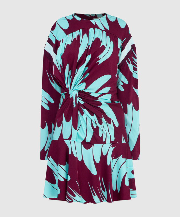princess polly baby blue dress Stella McCartney - Maisie mini dress in print 603945SSA53