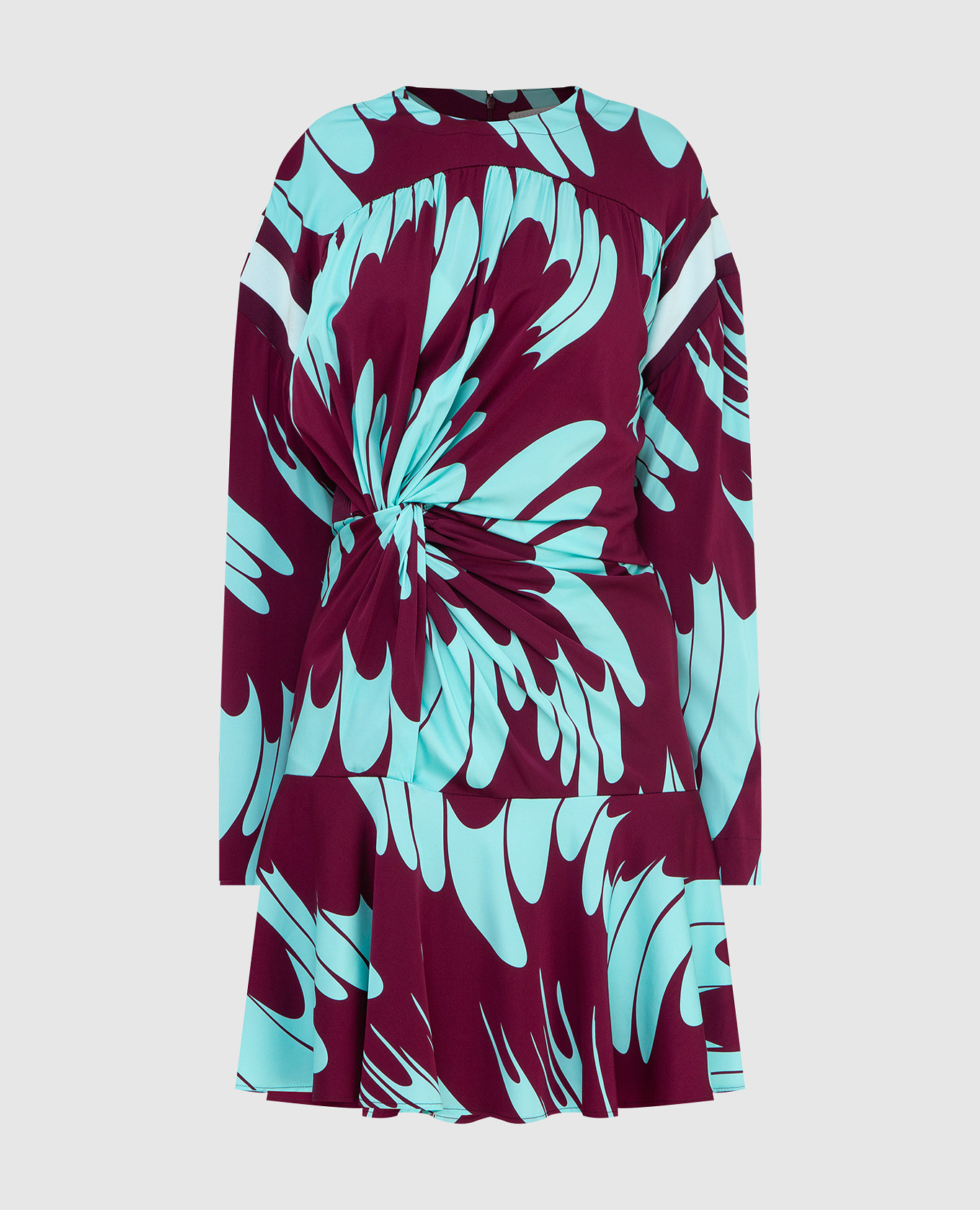 

Maisie mini dress in print Stella McCartney, Burgundy