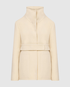 Jil Sander Light beige wool coat JSPT410084WT200603