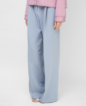 Philosophy di Lorenzo Serafini Blue trousers A0320723