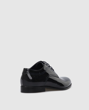 Stefano Ricci Children's leather patent derbies YRU59CG866VTV