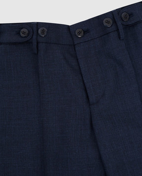 Stefano Ricci Children's trousers in wool, silk and linen Y1T090A000WKL05B