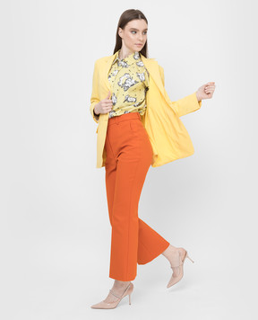 Max Mara Sportmax Orange Palmizi Pants PALMIZI