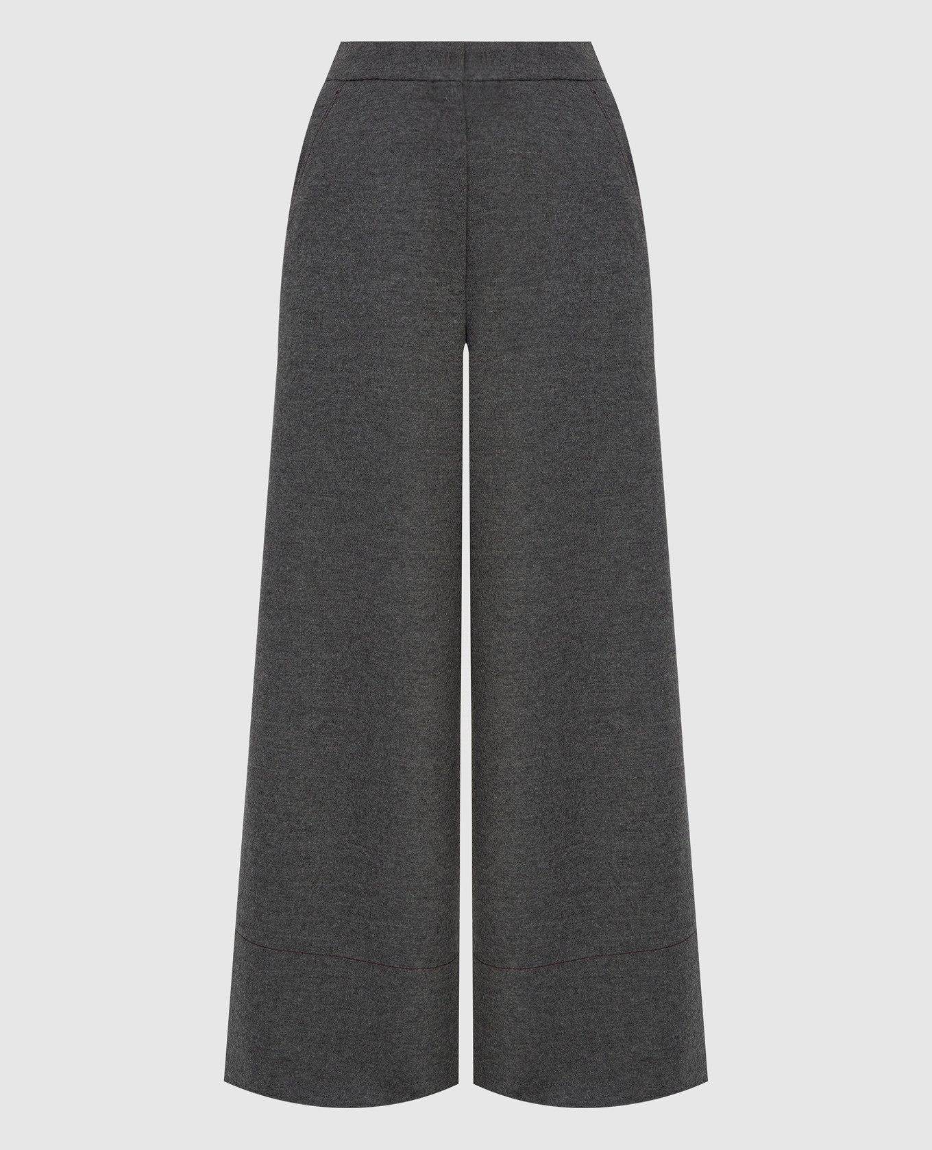 Gray wool palazzo roksanda