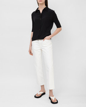 The Row Cashmere and silk blouse 5670F457