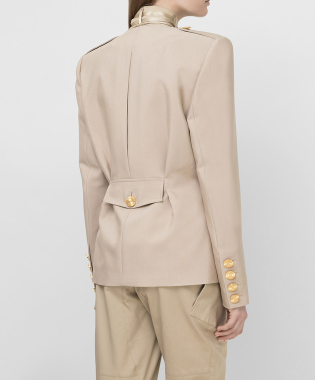 ALEXANDRE VAUTHIER - Beige jacket 211JA1350 - shop with