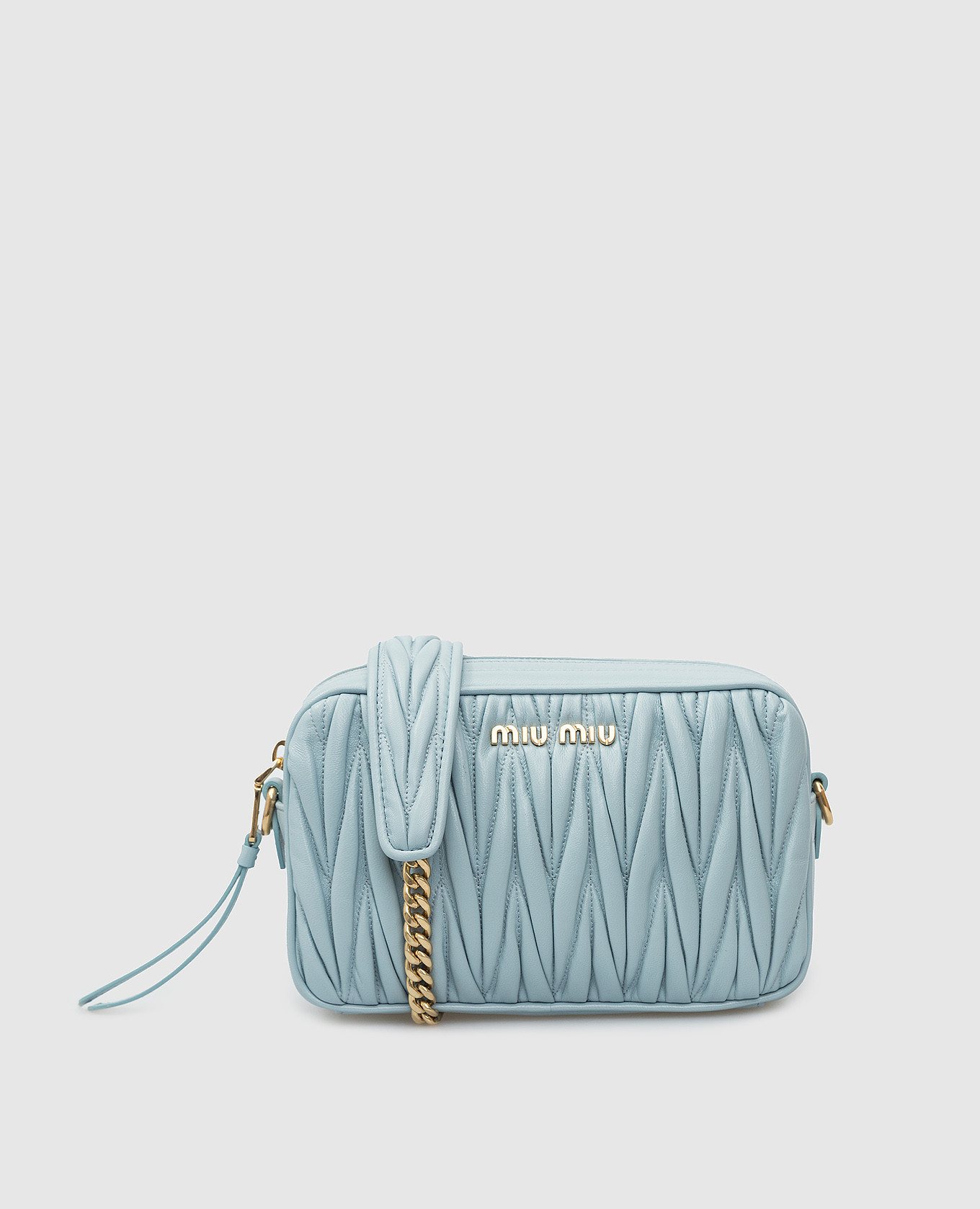 Cognac Ivy Leather Bag | Miu Miu