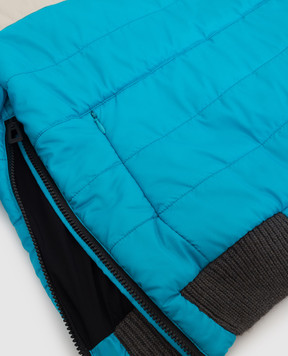 Stefano Ricci Children's turquoise jacket YAJ6S00070CIREWR