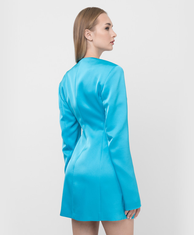 blue satin blazer dress Walker & Wade Christina Maxi Dress – Bluefly main image 1