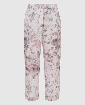 Peserico Light pink pants P0403604763