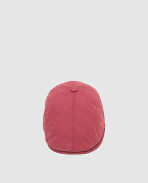 Stefano Ricci Children's light burgundy wool cap YVF2019PW901