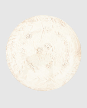 Brunello Cucinelli Beige handmade ceramic table accessory MLCER0003