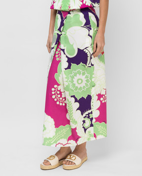 Valentino Green skirt VB3RA7F267T