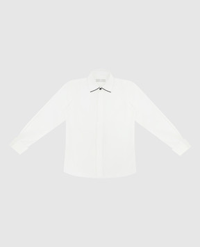 Stefano Ricci Children's white shirt YC004863M1450