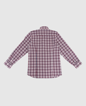 Stefano Ricci Children's checkered shirt YC003548LJ1780