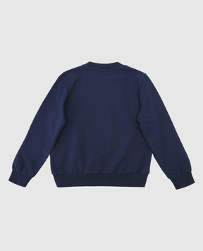 Fendi Children's dark blue sweatshirt JFH0441012
