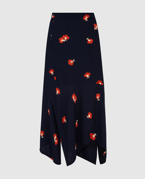 Victoria Beckham Navy blue skirt SKMID3301D