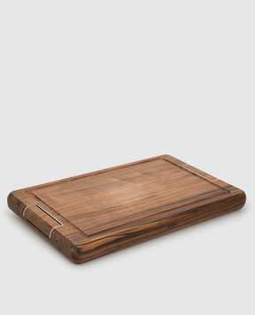 Lorenzi MIlano Wooden cutting board with handles 7275155