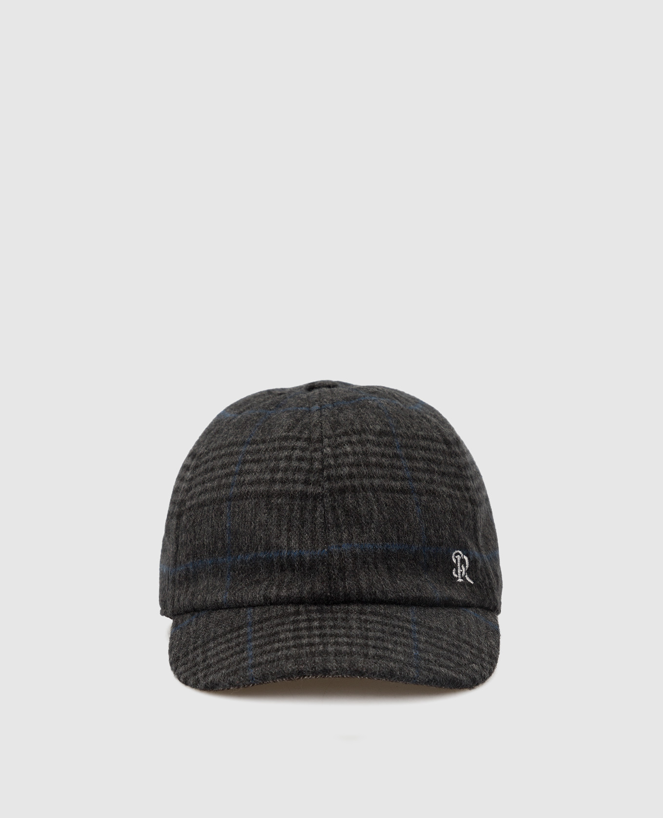 

Patterned wool cap for children Stefano Ricci, Серый