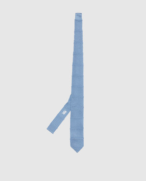 Stefano Ricci Children's blue silk tie YCRM2600SETA