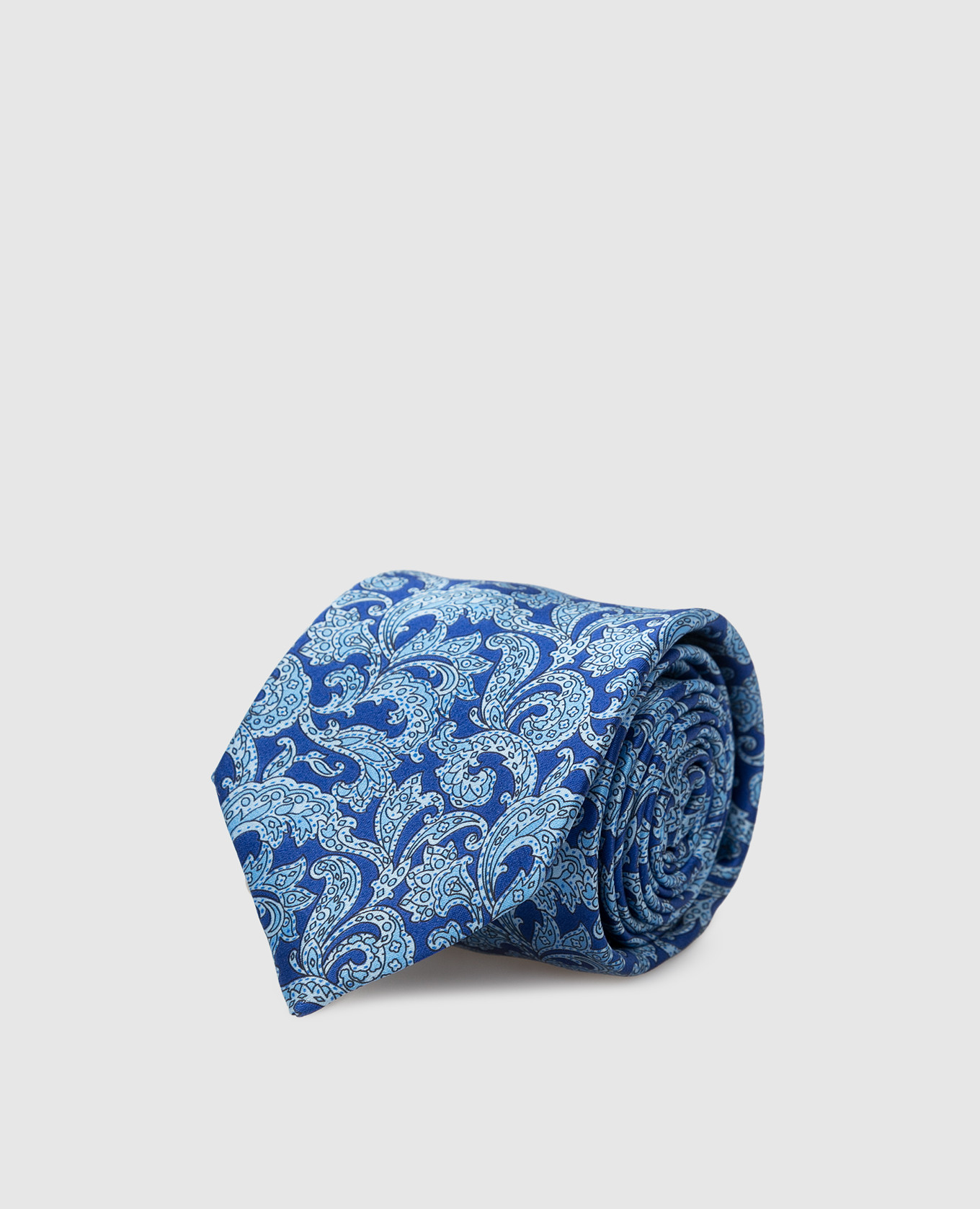 

Children's patterned silk tie Stefano Ricci, Light blue