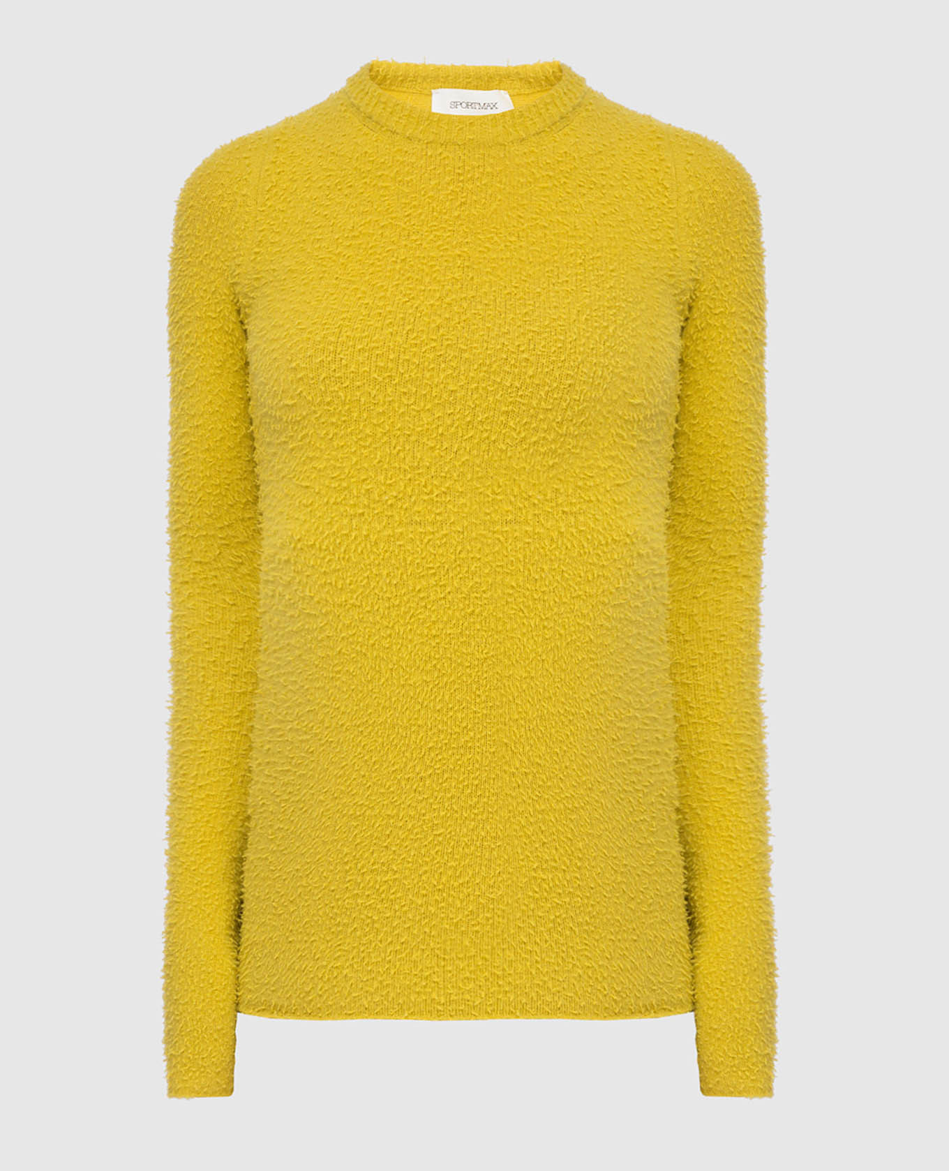 

Gange wool and angora jumper Max Mara Sportmax, Yellow