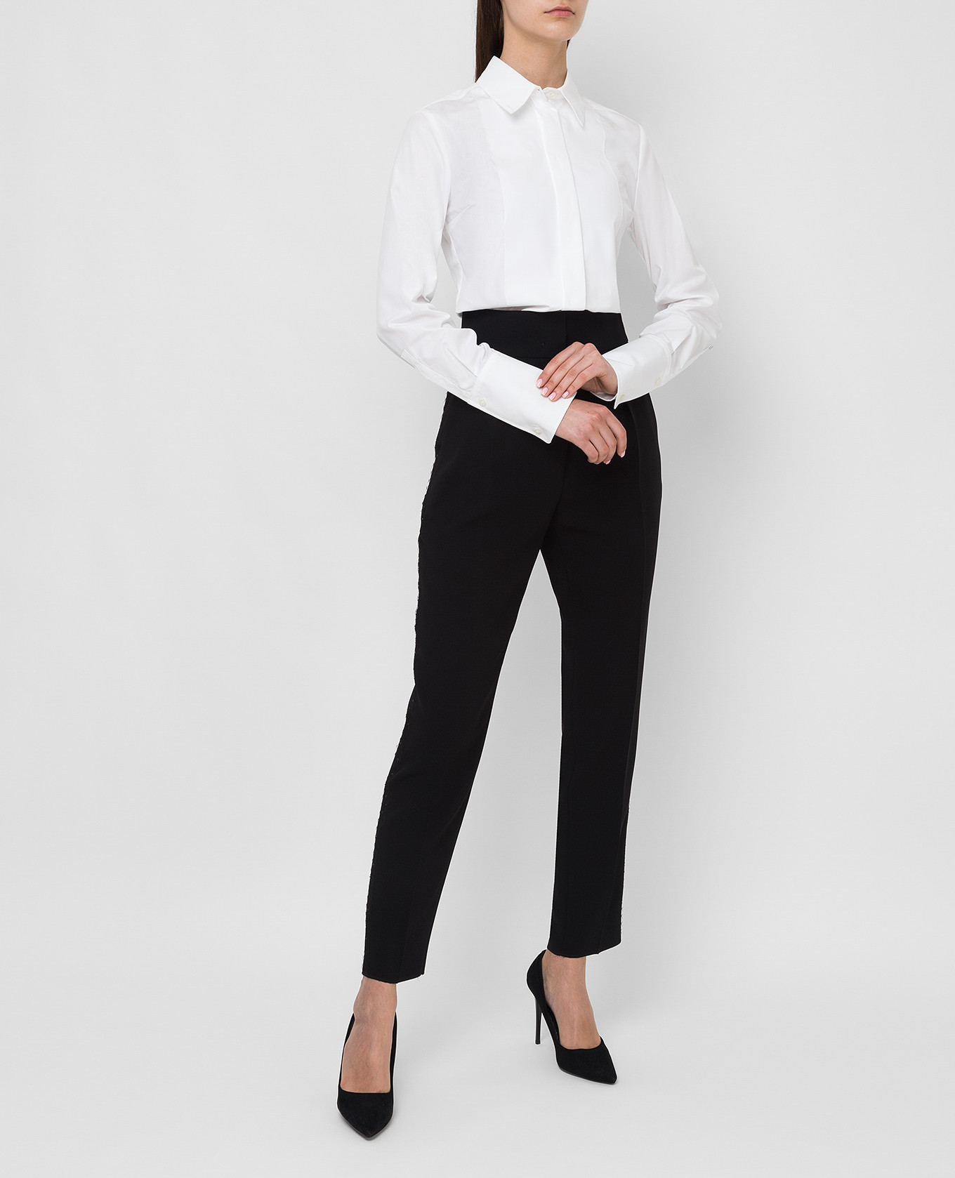 Galena trousers with mesh inserts and crystals Max Mara 2