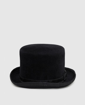 Stefano Ricci Patterned silk hat for children YVF4197PHC2936