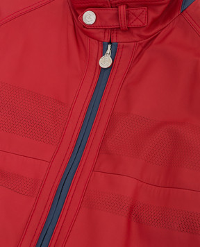 Stefano Ricci Children's red leather jacket YAJ7200070NPMIL