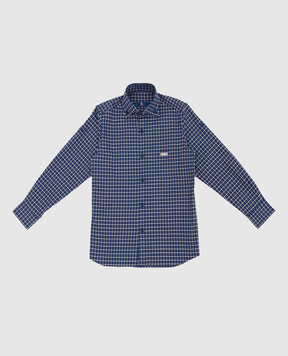 Stefano Ricci Children's checkered shirt YC003204LJ1824