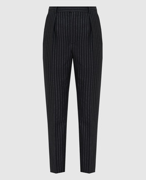 Saint Laurent Black wool trousers 611057Y1A90