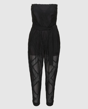 Philosophy di Lorenzo Serafini Black jumpsuit A0461