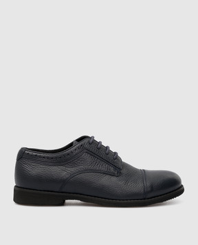 Stefano Ricci Kids Navy Leather Derbies YRU514G804SKVT